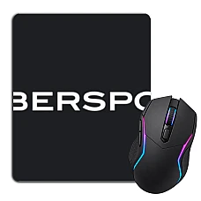 Mouse pad with print Cybersport