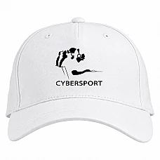 Baseball cap with Print Esports Players - white