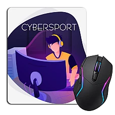 Mouse pad with print Esports Players 2