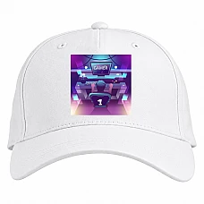 Baseball cap with Print Esports Player №1 - white
