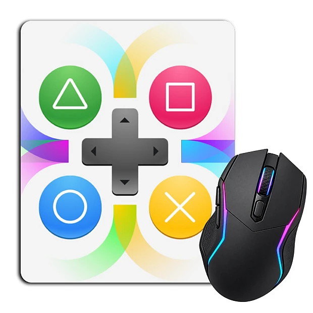 Mouse pad with print Esports Game Pad Keys Are A Navigation
