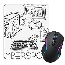 Mouse pad with print Esports Computer