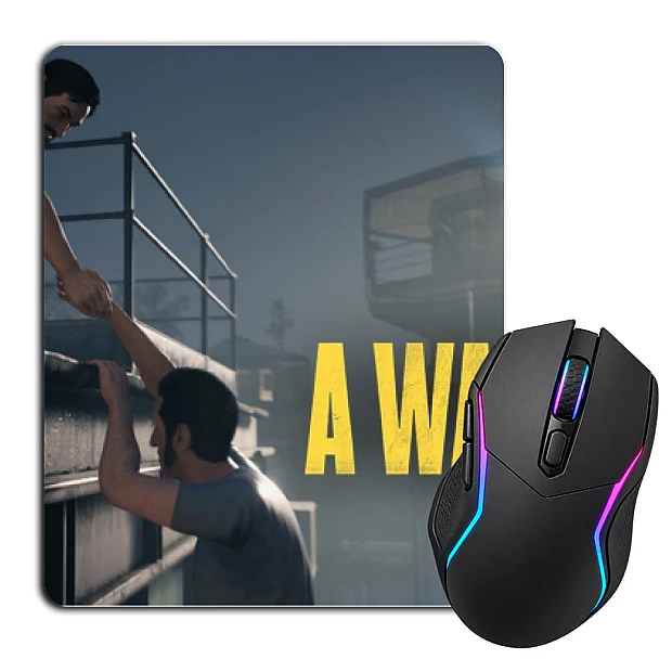 Mouse pad with print A Way Out Of The Game Episode 4