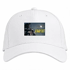 Baseball cap with Print A Way Out Of The Game Episode 4 - white