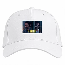 Baseball cap with Print A Way Out Of The Game Episode 5 - white