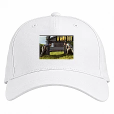 Baseball cap with Print A Way Out Of The Game Episode 6 - white