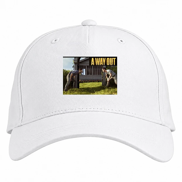 Baseball cap with Print A Way Out Of The Game Episode 6 - white