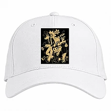 Baseball cap with Print Bandy Heroes Of The Game - white