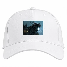 Baseball cap with Print Cleric Beast - white