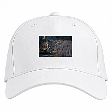 Baseball cap with Print Vicar Amelia - white