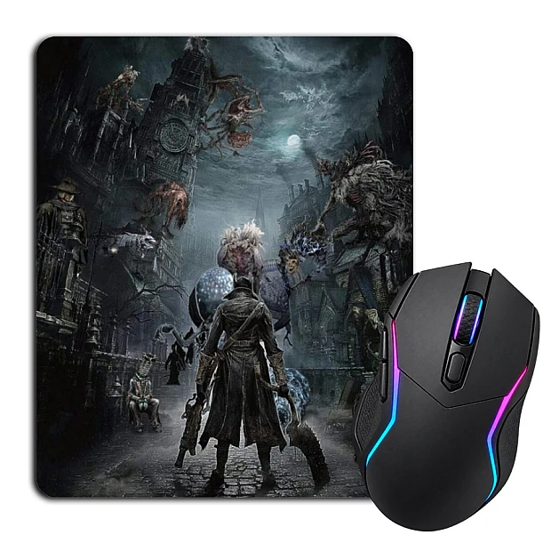 Mouse pad with print The Protagonist And Bosses