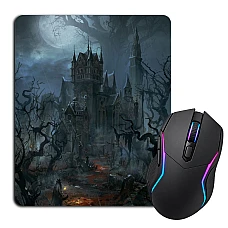 Mouse pad with print The Protagonist And The Castle
