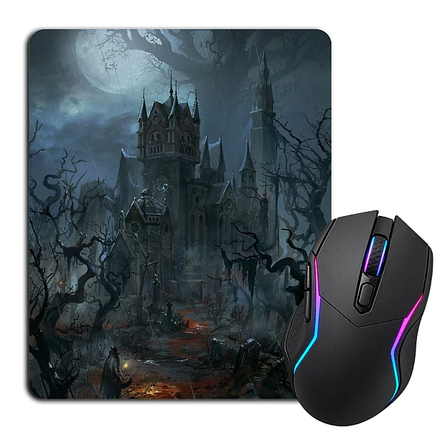 Mouse pad with print The Protagonist And The Castle