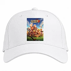 Baseball cap with Print Slash Of Slans Saver - white