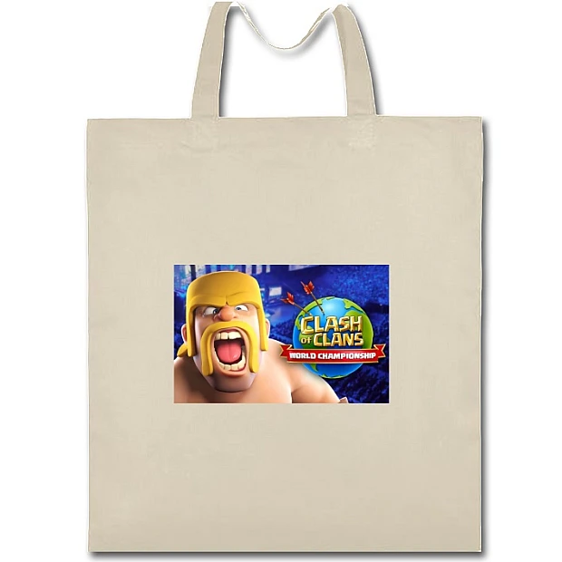 Eco bag with print World Championship - beige