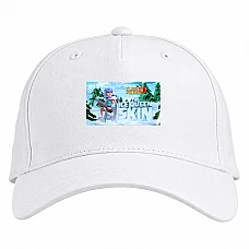 Baseball cap with Print The Ice Queen Skin - white