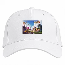 Baseball cap with Print Slash Of Slans Saver 3 - white