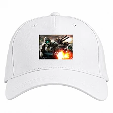 Baseball cap with Print Tiberium Wars - white