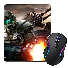 Mouse pad with print Tiberium Wars