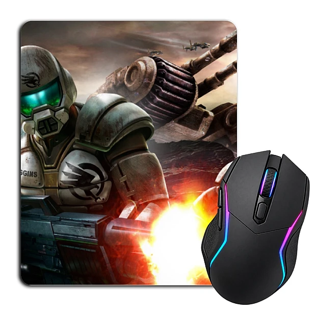 Mouse pad with print Tiberium Wars