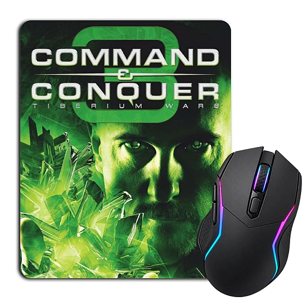 Mouse pad with print Tiberium Wars Soldier
