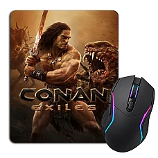 Mouse pad with print Conan And The Beast