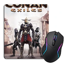 Mouse pad with print Barbarians