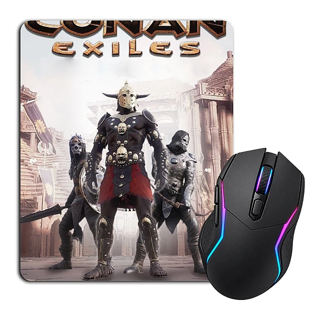 Mouse pad with print Barbarians