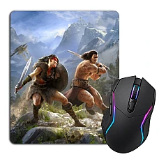Mouse pad with print Battle