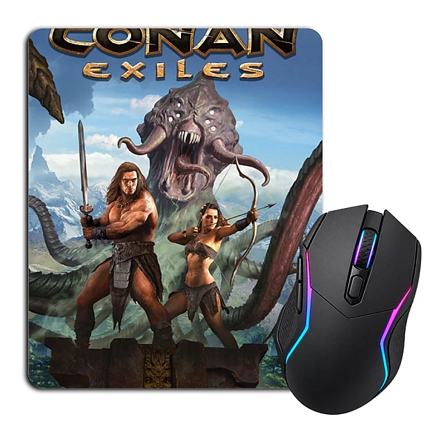 Коврик для мыши с принтом Conan Exiles Заставка