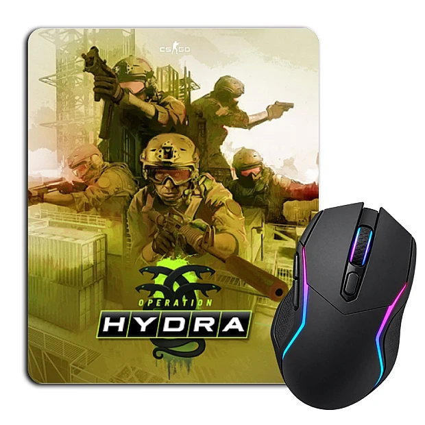 Mouse pad with print Counter Strike Hydra