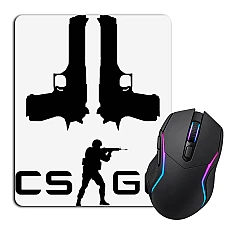 Mouse pad with print Cs Go Two Pistols