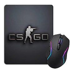 Mouse pad with print Cs Go 3D
