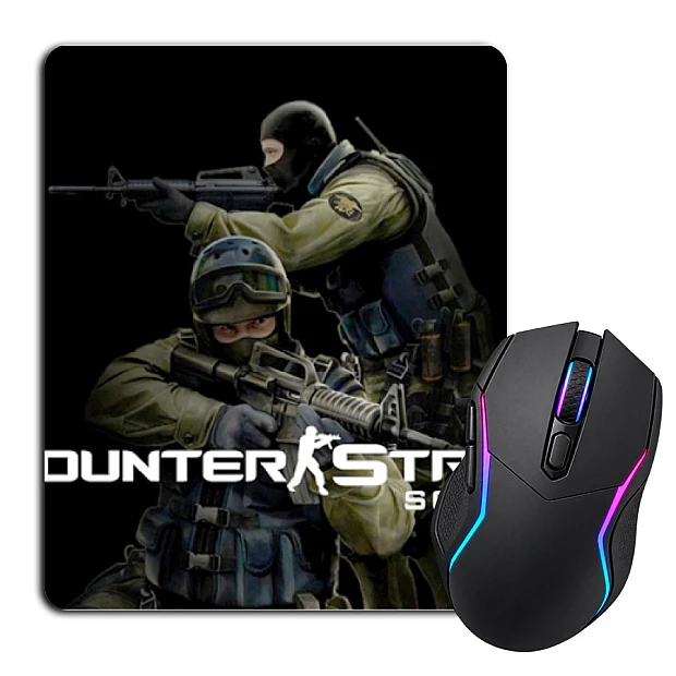 Mouse pad with print Counter Strike Source