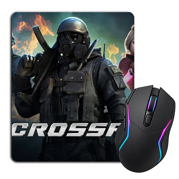 Mouse pad with print Three Heroes