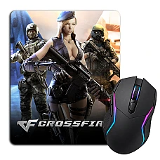 Mouse pad with print Three Soldiers