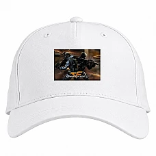 Baseball cap with Print Two Swat - white
