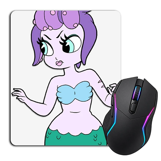 Mouse pad with print Cuphead Cala Maria