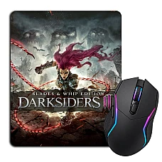 Mouse pad with print Darksiders 3 Blades & Whip Edition