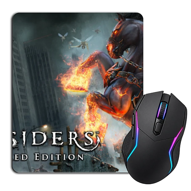 Mouse pad with print Darksiders Warmastered Edition