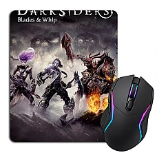 Mouse pad with print Darksiders 3 Blades & Whip