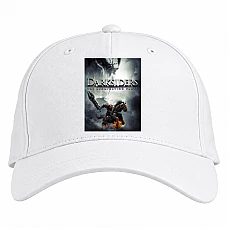 Baseball cap with Print Darksiders The Abomination Vault - white