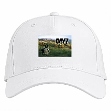 Baseball cap with Print Dayz Rest On Field - white