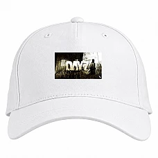 Baseball cap with Print Dayz Ghost Town - white