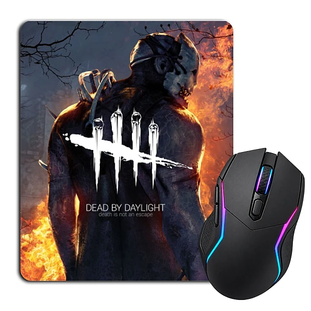 Mouse pad with print Death Is Not An Escape