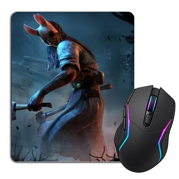 Mouse pad with print Dead By Daylight Hunter