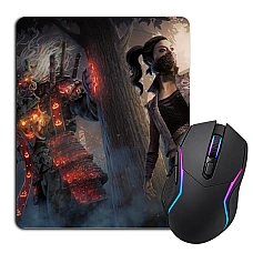 Mouse pad with print Dead By Daylight Samurai