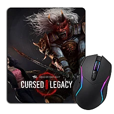 Mouse pad with print Dead By Daylight Cursed I Legacy