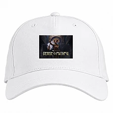 Baseball cap with Print Dead By Daylight Demise Of The Faithful - white