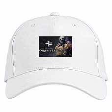 Baseball cap with Print Dead By Daylight Curtain Call - white